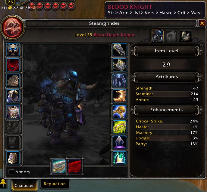 Blood Knight Spec