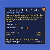Armory Recipes