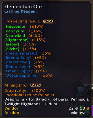 Mining example