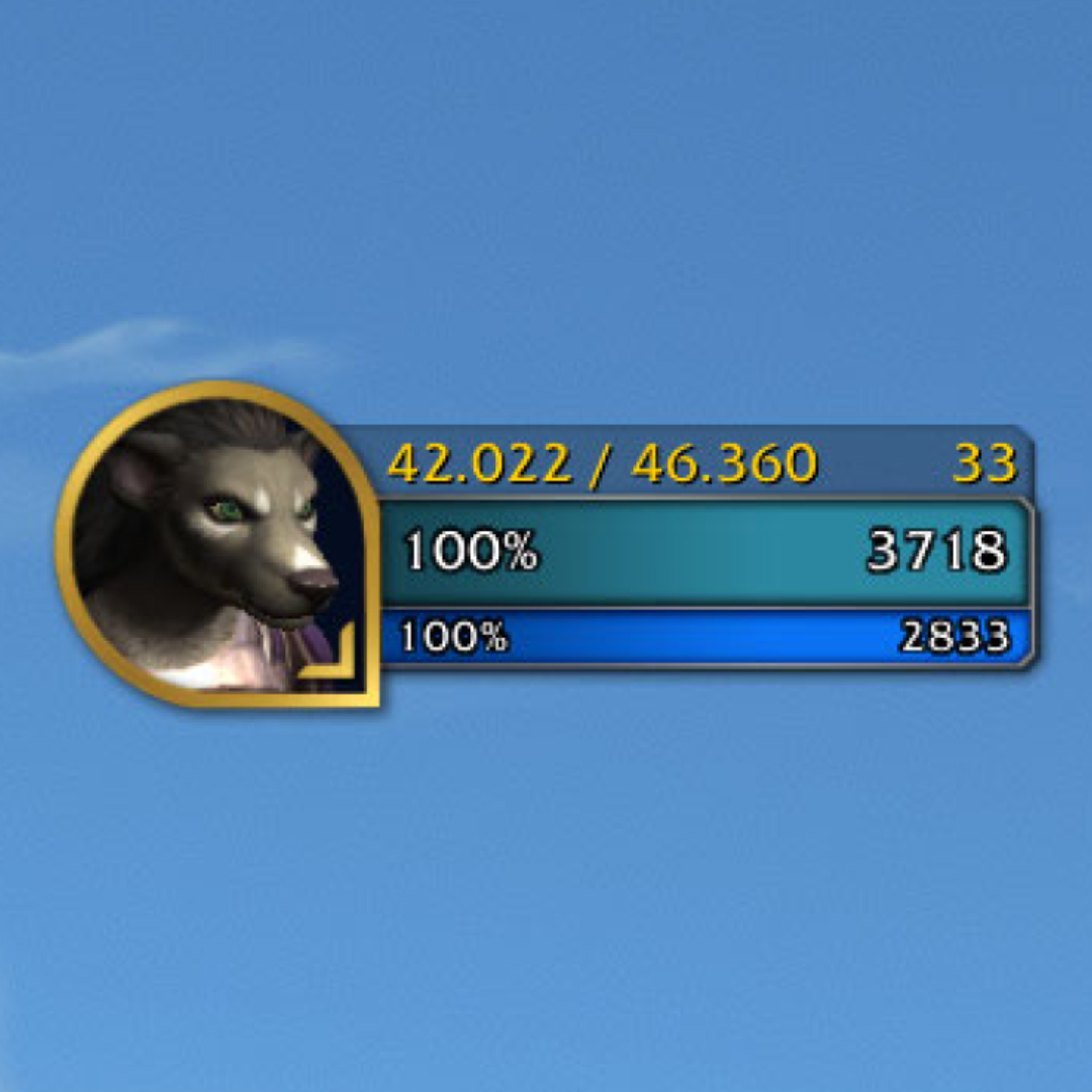 PlayerFrame: Experience