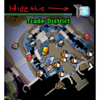 Hide World Map Minimap Button