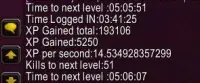 XP Timer and Gold Tracker (version 2)