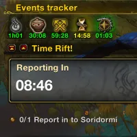 Events tracker