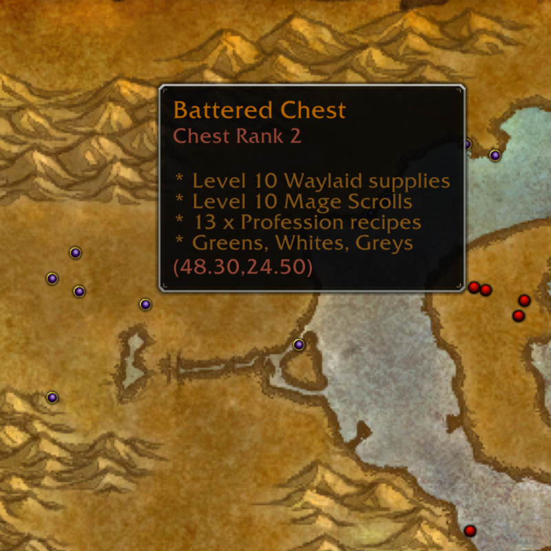HandyNotes - Chests, Gear and More Classic SoD Season of Discovery