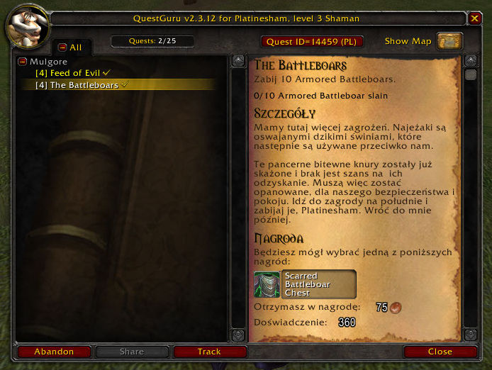 Integration with Quest Guru