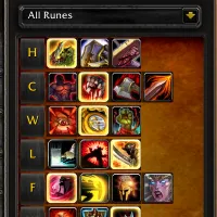 Simplified Rune Frame