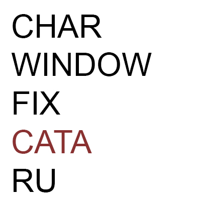 [DEPRECATED] charWindowFixCataRu