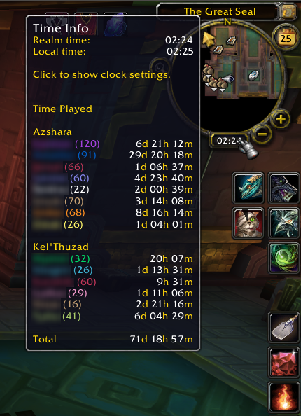Minimap Clock Tooltip