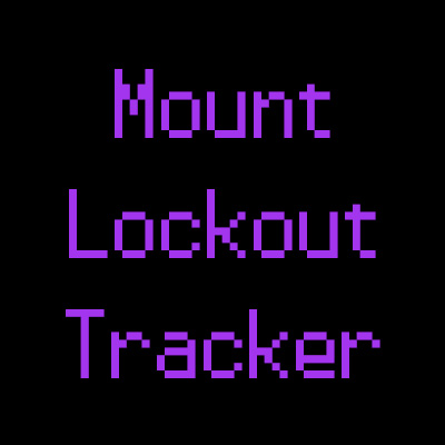 Mount Lockout Tracker