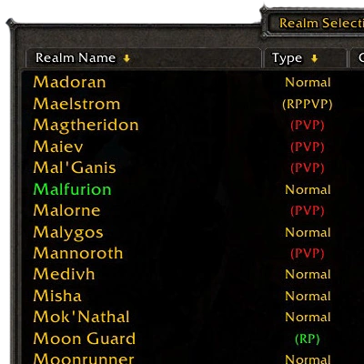 Remove Realm Names