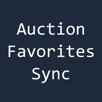 Auction Favorites Sync