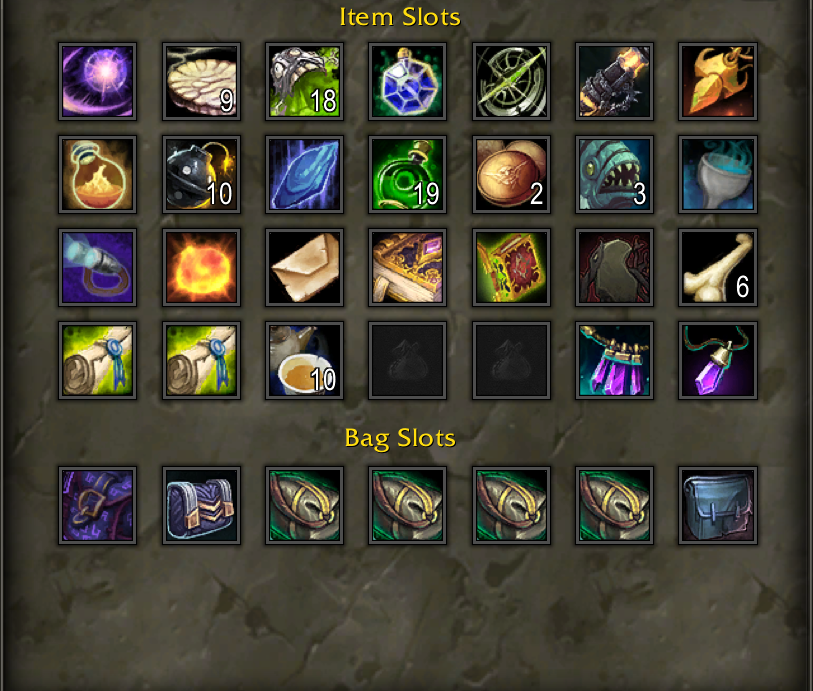 Bank, Caith Skin, Slots Hidden