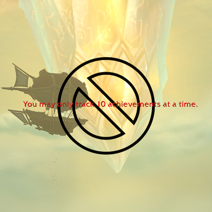 Untrack Completed Achieves