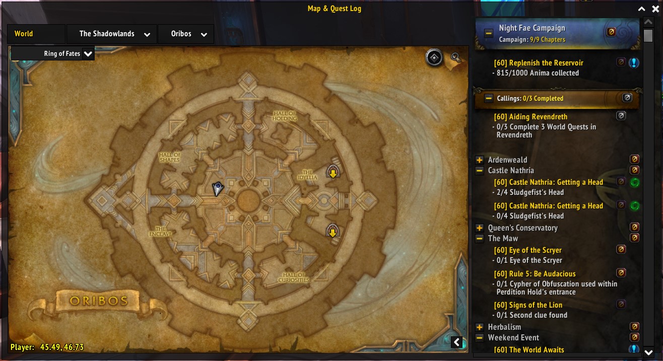 Quest Log