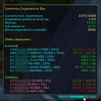 Lemmos Experience Bar