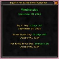 Squirt Calendar (EU)