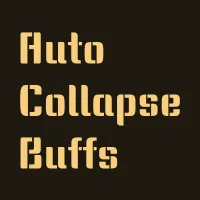 Auto Collapse Buffs