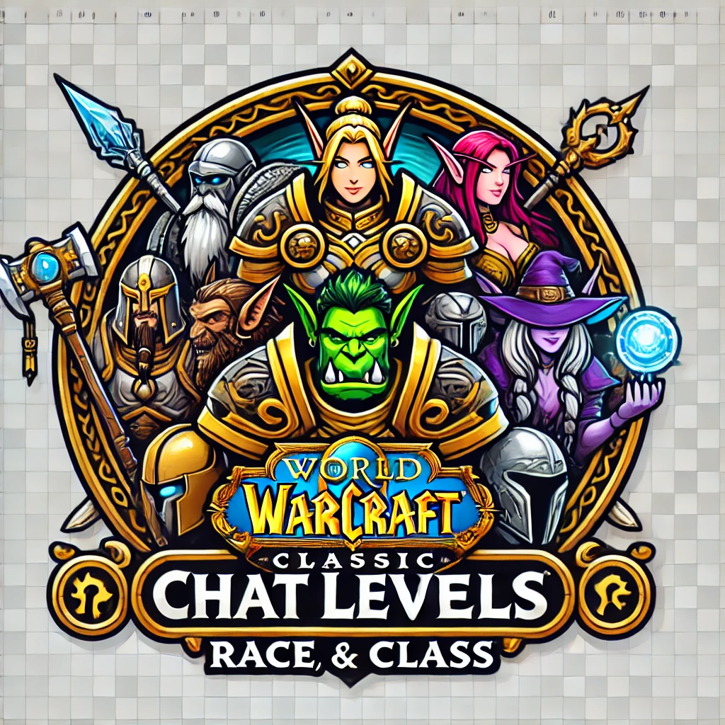 Chat Levels, Race, and Class
