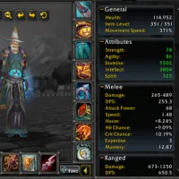 Character Frame stats fix