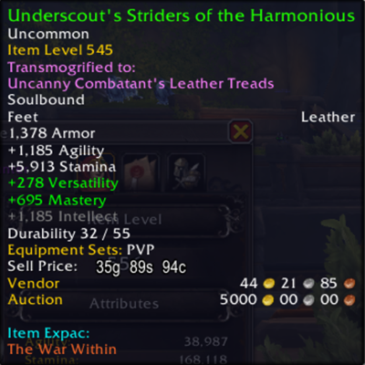Item Expac Names