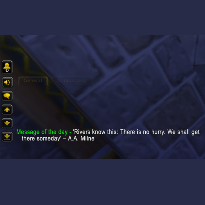 WelcomeMessage