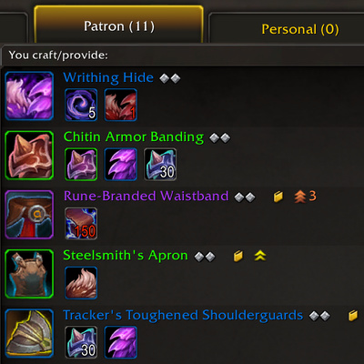 Patron Offers