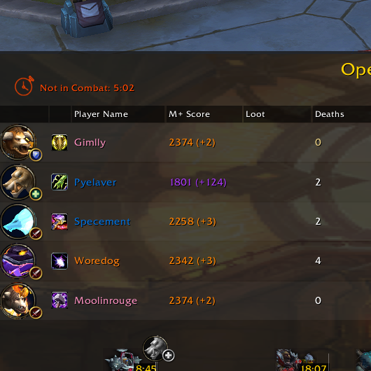 Details! Mythic+ Scoreboard