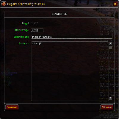 df ArkInventory Rules