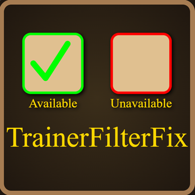 TrainerFilterFix