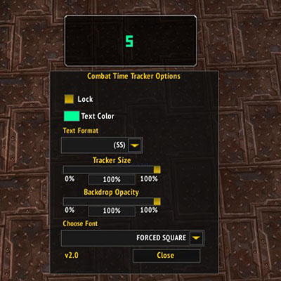 Combat Time Tracker