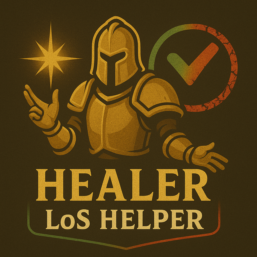 Healer LoS Helper -  designed for HealBot