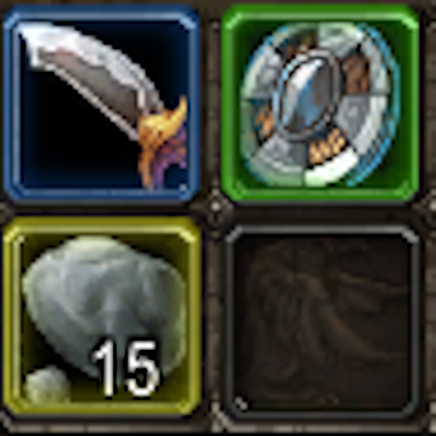 Colored Inventory Items
