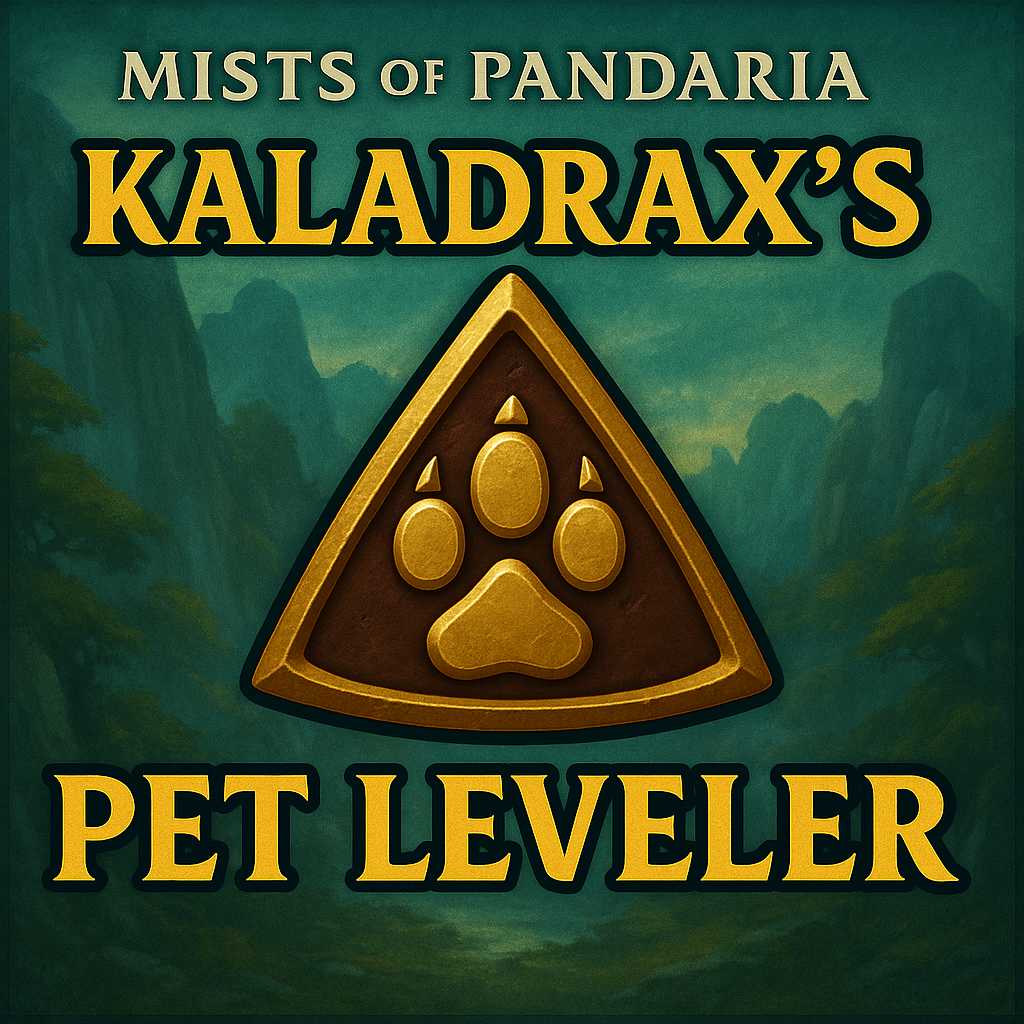 Kaladrax's Pet Leveler