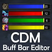 Cooldown Manager Buff Bar Editor