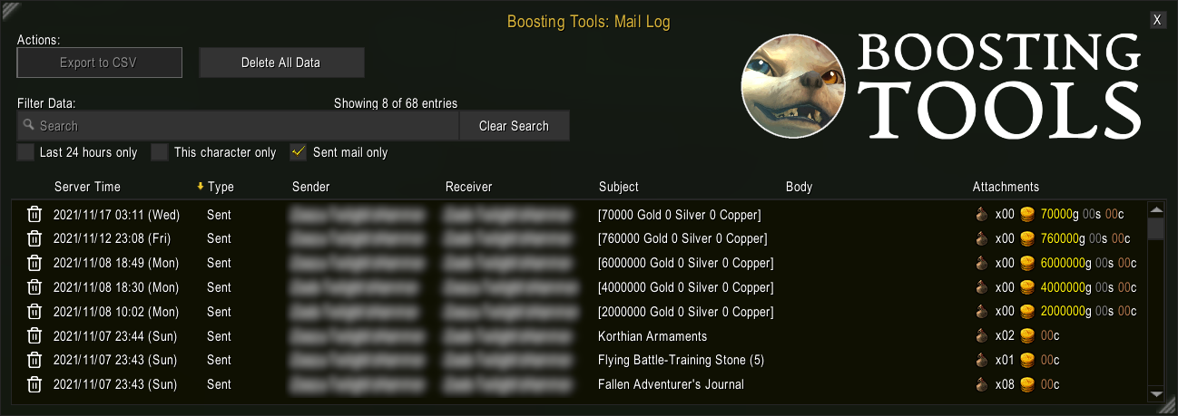 Mail Log