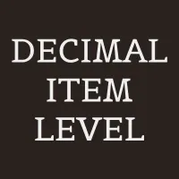 Decimal Item Level Indicator