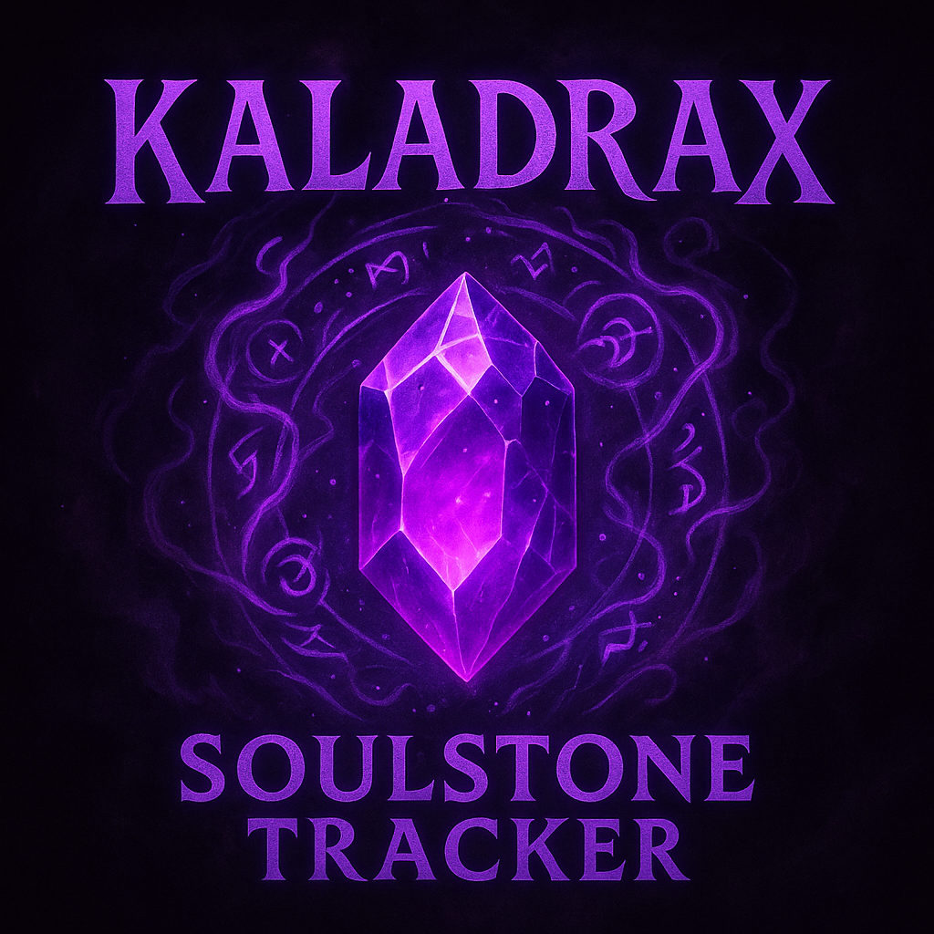 Kaladrax's Soulstone Tracker