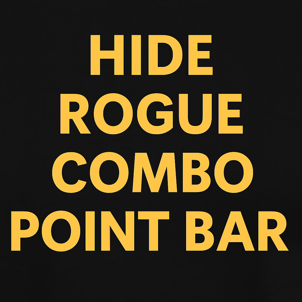 HideRogueComboPoints