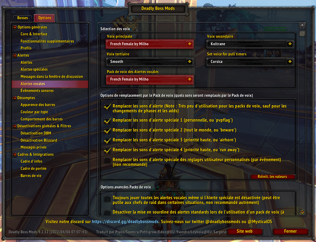 Step3: Configure voice alerts