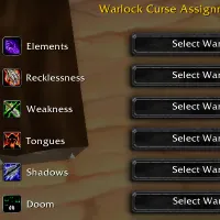 Warlock Raid Curse Assignments