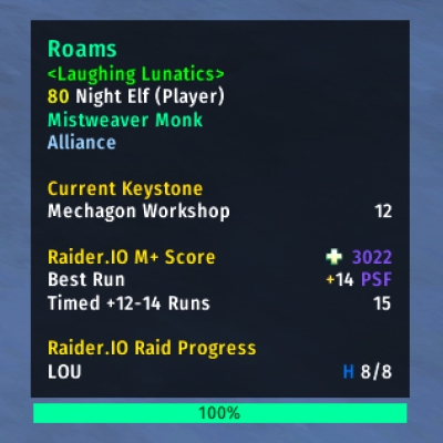 Roamy - Clean Tooltip