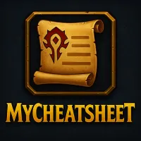My Cheat Sheet