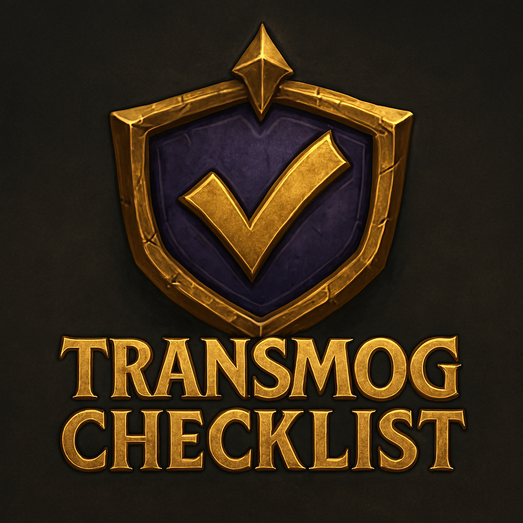 Transmog Checklist