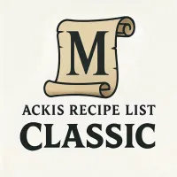 Ackis Recipe List Classic: Mining