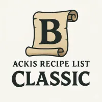 Ackis Recipe List Classic: Blacksmithing