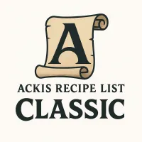 Ackis Recipe List Classic: Alchemy