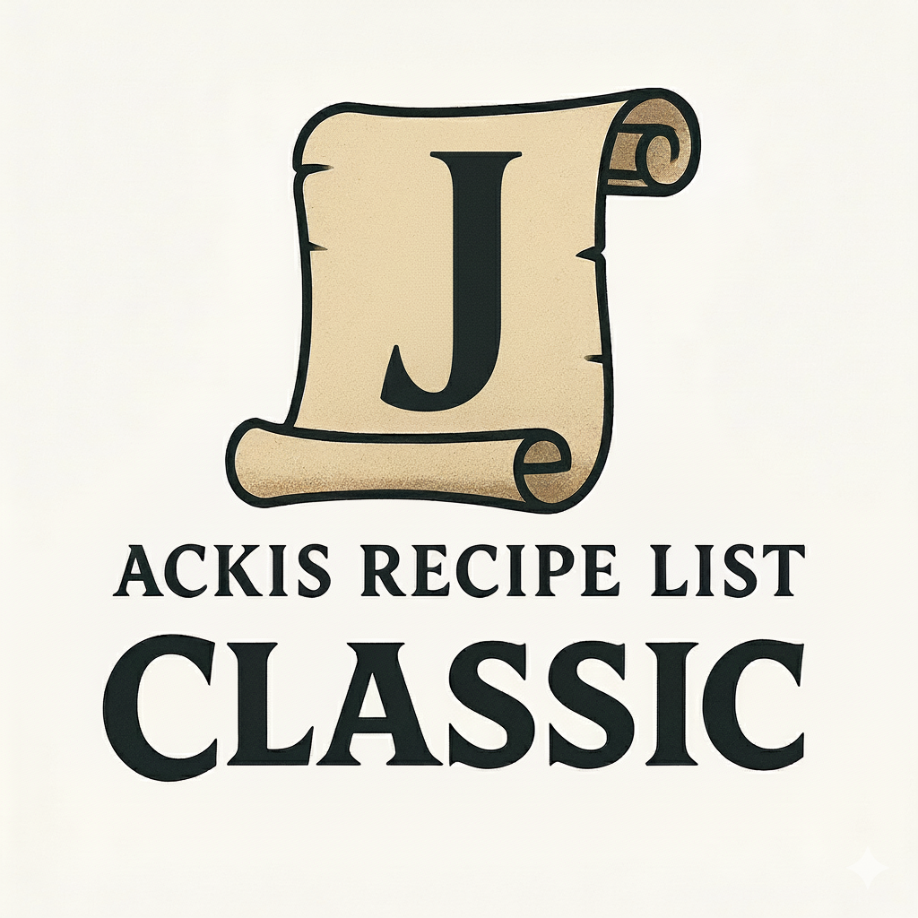 Ackis Recipe List Classic: Jewelcrafting
