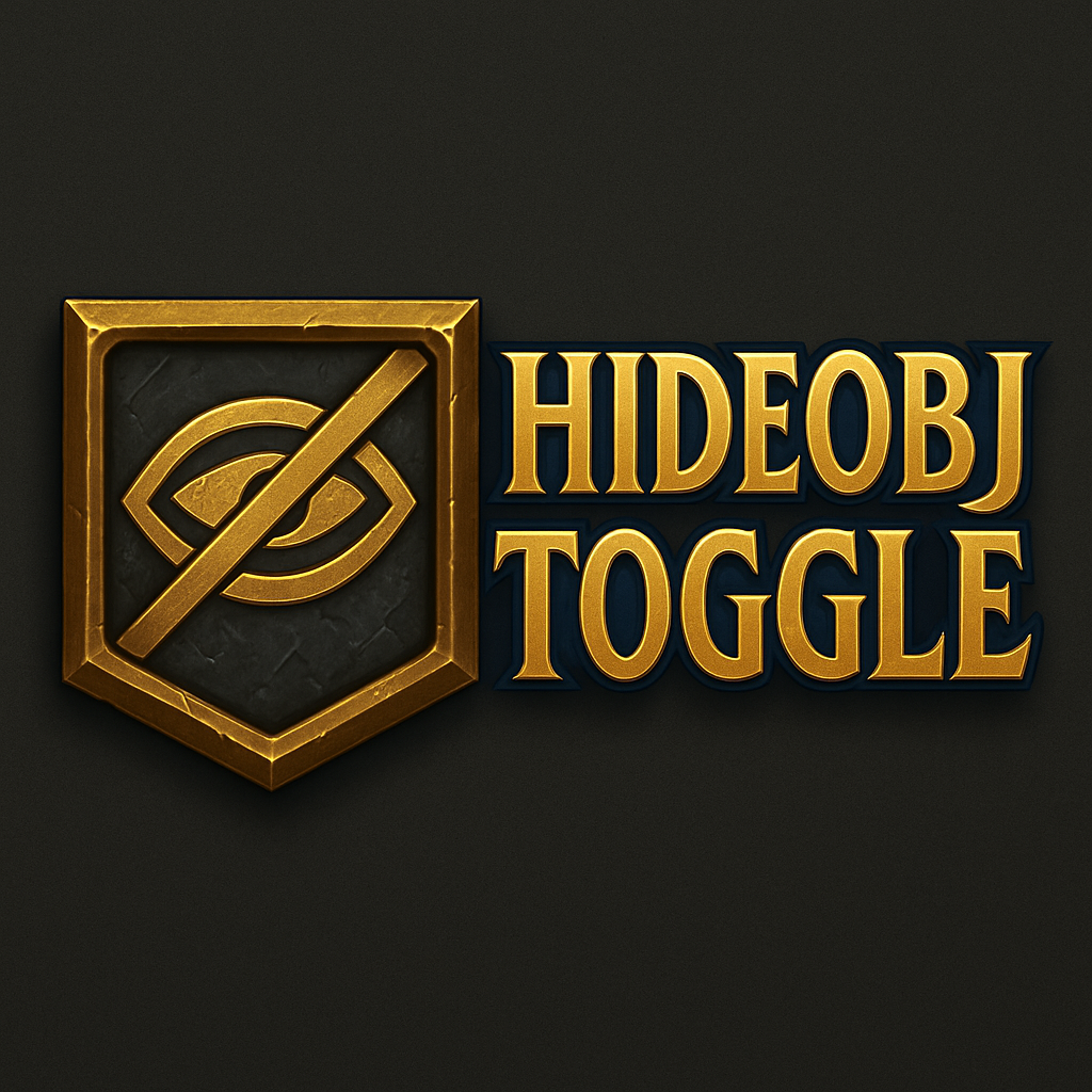 Hide Objectives Toggle