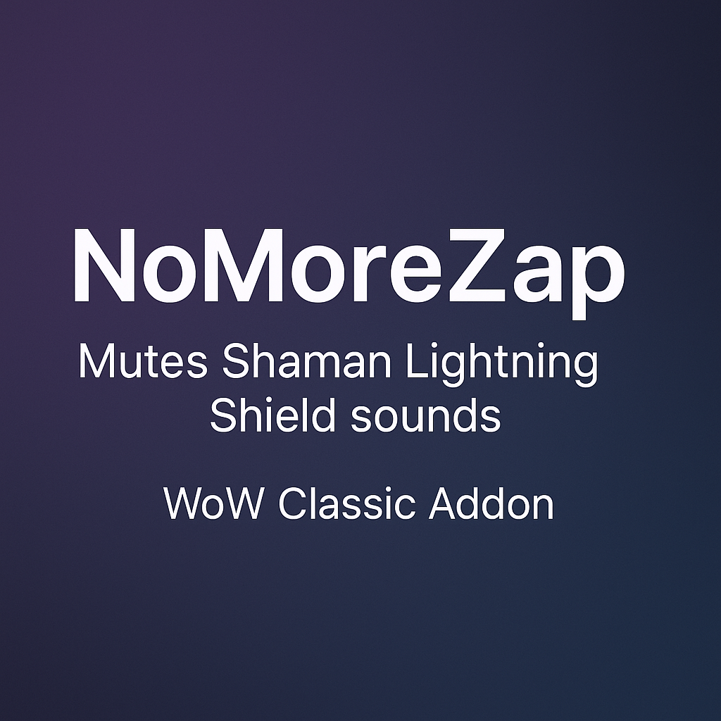 NoMoreZap