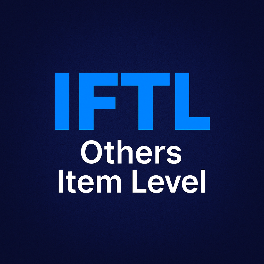 IFTL - Others Item Level